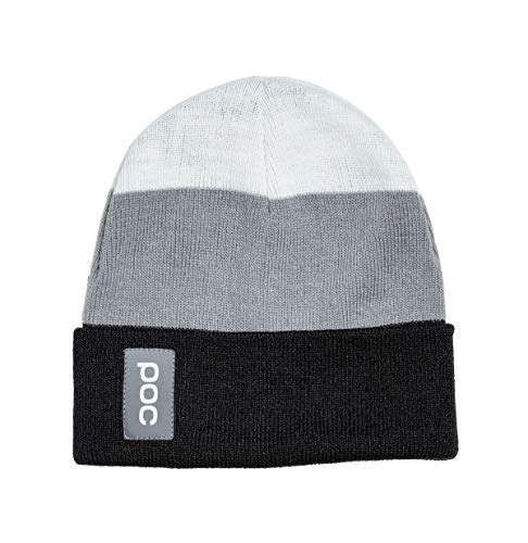 POC Stripe Beanie - Gorro Unisex, Unisex Adulto, Gorro, 64222, Uranium Multi Black, Talla única