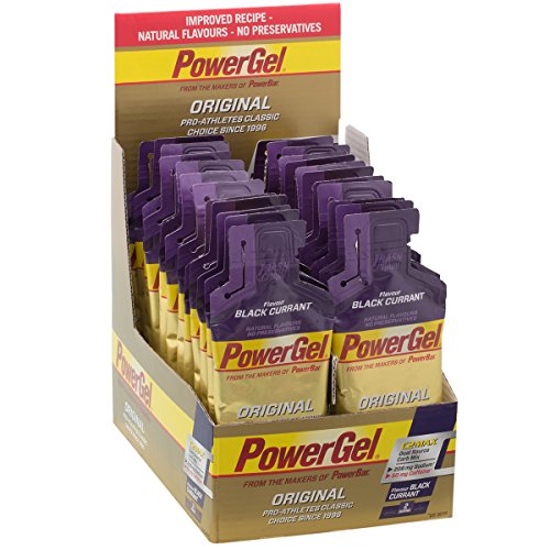 Powerbar PowerGel Black Currant + Caffeine - 24 Unidades