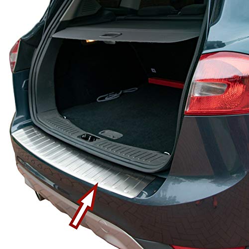 Protector Parachoques Trasero para KUGA I | 2008-2012 Acero Inoxidable MATE Proteccion para Borde del Maletero De Carga