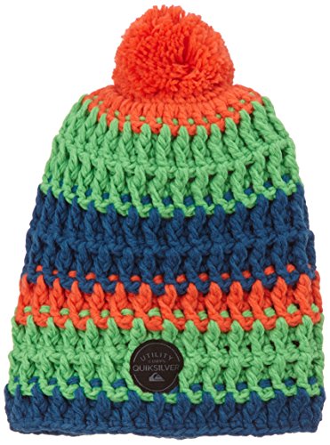 Quiksilver Mütze Apex Beanie - Gorro de esquí para Hombre, Color Verde, Talla L/XL