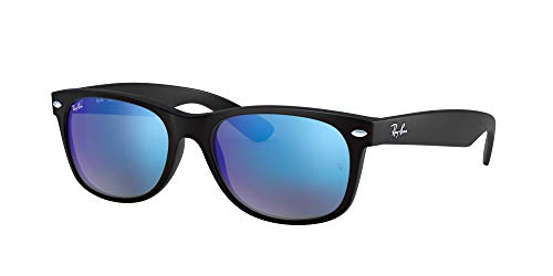 Ray-Ban RB2132 - NEW WAYFARER - 55, RB2132 - NEW WAYFARER 622/17 RUBBER BLACK, NORMAL, CABALLERO