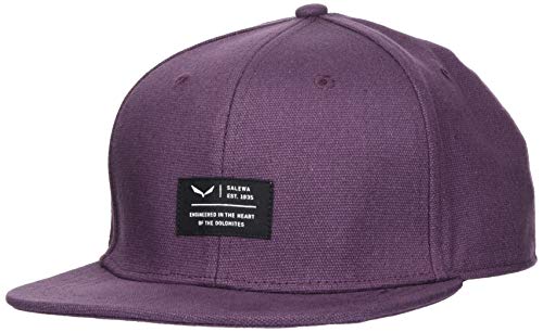 SALEWA Puez Canvas Flat Cap Gorro, Adultos Unisex, Violeta, UNI58