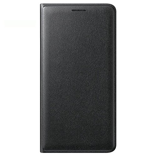 Samsung EF-WJ320PBEG - Funda tipo flip con tarjetero para Samsung Galaxy J3, color negro