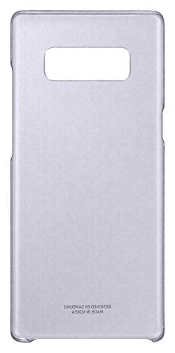 Samsung Note 8 Clear Cover - Funda para Samsung Galaxy Note 8, color gris orquídea- Version española