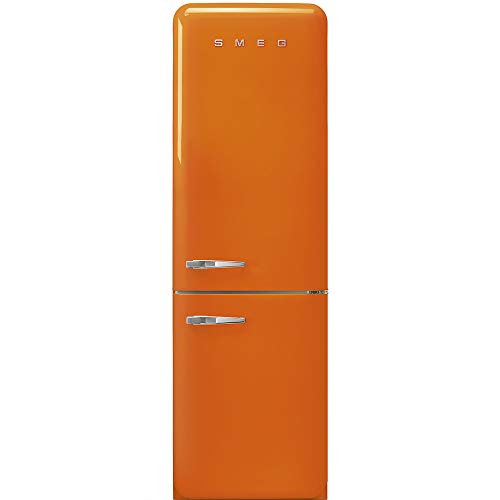 Smeg FAB32ROR3 nevera y congelador Independiente Naranja 331 L A+++ - Frigorífico (331 L, SN-T, 5 kg/24h, A+++, Compartimiento de zona fresca, Naranja)