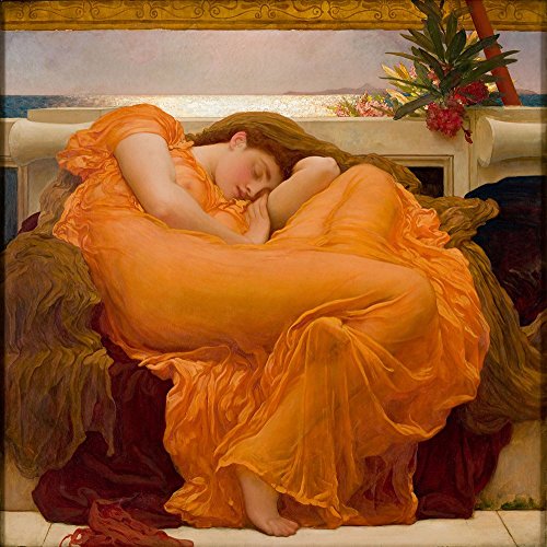 Spiffing Prints Frederick Leighton - Flaming June 1895 - Extra Large - Matte Print