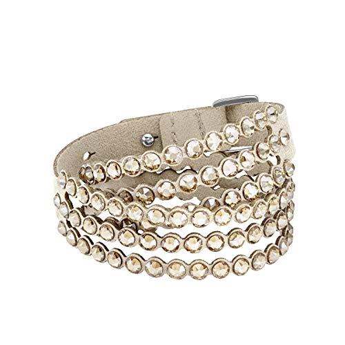 Swarovski Pulsera Power Collection, beige