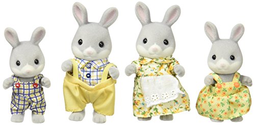 Sylvanian Families - 4030 - Familia Conejo Colita de Algodón