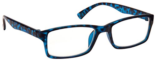 The Reading Glasses Company Azul Carey Corto De Vista Gafas Distancia Para Miopía Estilo Diseñador Hombres Mujeres M92-3 -2,50 50 g