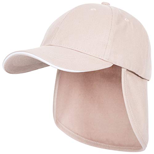 Trespass Cabello Gorra de verano para niños Beige Guijarros 4-7 años