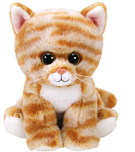 TY- Beanie Babies Cleo, gato, Color marrón, 15 cm (United Labels Ibérica 42305TY) , color/modelo surtido