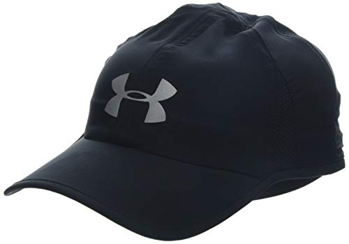 Under Armour Men's Shadow Cap 4.0 Gorra, Hombre, Negro (Black/Black/Reflective 001), Talla única