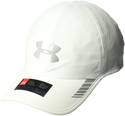 Under Armour UA Launch AV Cap Béisbol, Gorra para Hombre, Blanco, OSFA