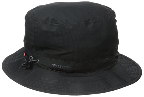 VAUDE Escape Rain Gorra, Unisex Adulto, Negro, L