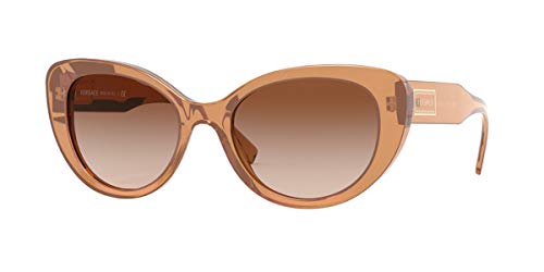 Versace Gafas de Sol 90S VINTAGE LOGO VE 4378 BROWN/BROWN SHADED 54/19/140 mujer