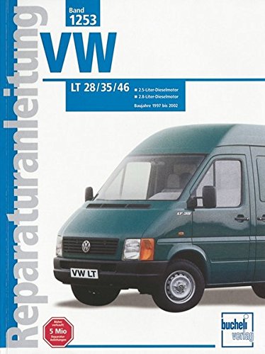 VW LT 28 / 35 / 46: 2.5-Liter-Dieselmotor. 2.8-Liter-Dieselmotor. Baujahre 1997 bis 2002