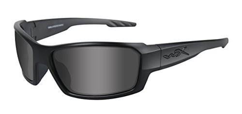 Wiley X Black Ops Rebel - Gafas de Sol Protectoras, Todo el año, Color Negro - Negro Mate, tamaño M-L