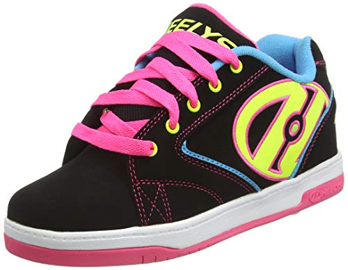 Heelys, Zapatillas para Niños, Negro (Black/Neon Multi), 35 EU