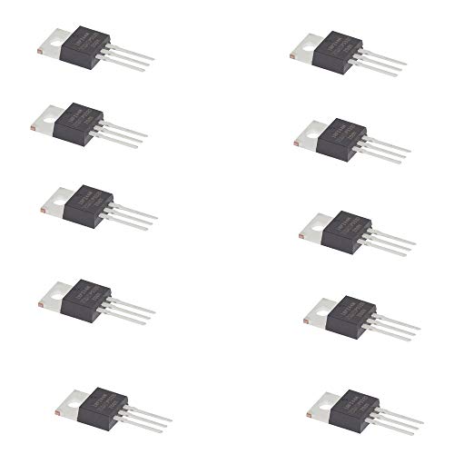 10 Unidades del Transistor IRFZ44N Canal N Internacional Rectificador Power Mosfet