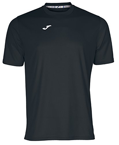 Joma Combi Camiseta Manga Corta, Hombre, Negro, XS