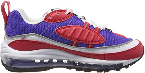 Nike W Air MAX 98, Zapatillas de Running para Mujer, Rojo (Psychic Purple/Black/Univ Red/White 501), 37 1/2 EU