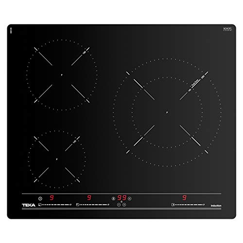 Teka IB 6315 Integrado Con - Placa (Integrado, Con placa de inducción, Vidrio, Negro, 1500 W, Rectangular)