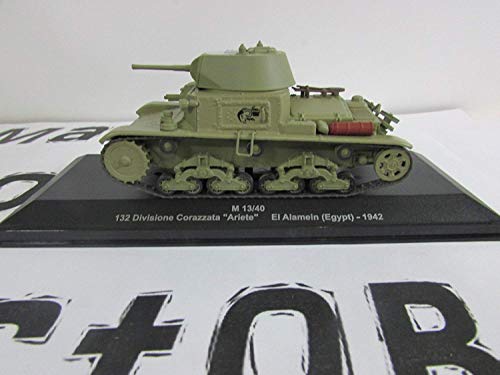 Fiat Ansaldo M13 40 (132 Division Corazzata - El Alamein Egypte 1943) Modèle Moulé Tank