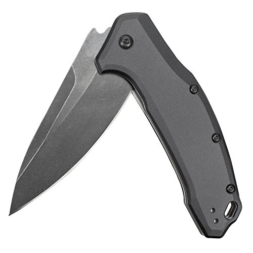 Kershaw KS1776GRYBW Cuchillo Tascabili,Unisex - Adulto, Negro, un tamaño