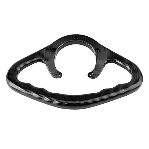 KSTE Pasajero Tanque de la Motocicleta Grip asa for Suzuki 750 04-13/03-13 GSXR 1000 (Negro)