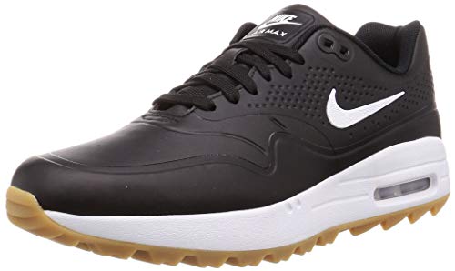 Nike Air MAX 1 G, Zapatillas de Golf para Hombre, Negro (Negro/Blanco 001), 41 EU