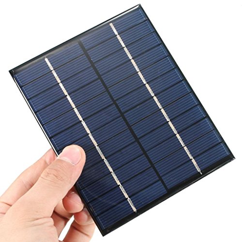 Panel Solar 6 V 2 W 136 * 110 * 3 mm caga baterías 3.7V modulo 6V 2W Panel DIY CELULA FOTOVOLTAICA