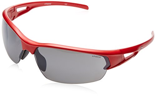 Polaroid P7329-33W-76 Gafas, ROJO, 72/12/125 Unisex Adulto