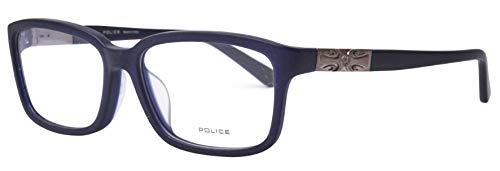 Police Brillengestelle V1847G-Z35M-56 Monturas de gafas, Azul (Blau), 56.0 para Hombre