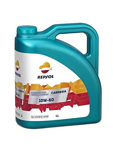 Repsol RP050G54 Carrera 10W-60 Aceite de Motor para Coche, 4 L