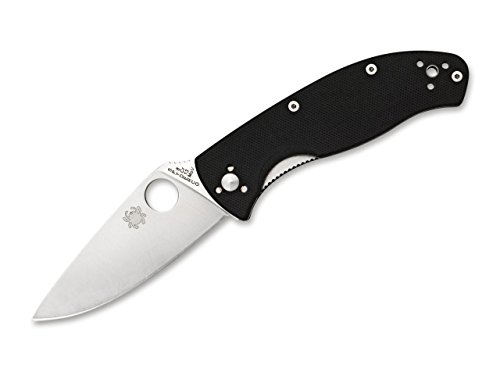 Spyderco C122GP Tenacious - Navaja, Color Negro