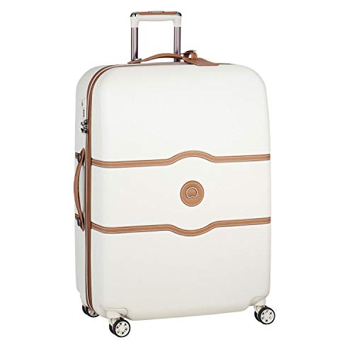 DELSEY Paris Chatelet Air Maleta, 77 cm, 112 Liters, Blanco (Angora)