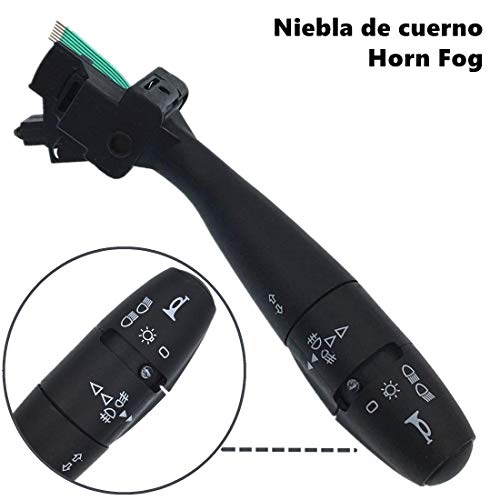 HZTWFC Indicador Indicador de luz del tallo Faros delanteros Niebla