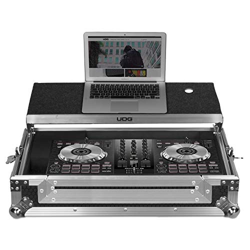 UDG Ultimate Flight Case Pioneer DDJ-SB2/SB3/DDJ-400 Silver Plus (estante para portátil) U92017SL