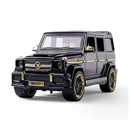 YQYW Welly 1:24 Mercedes-Benz Clase G G Wagon SUV Nuevo DIECAST Modelo Coche Negro