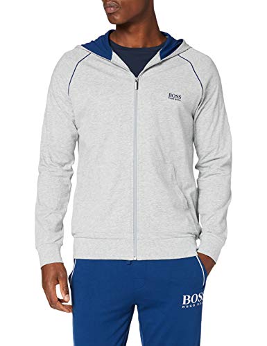 BOSS Mix&Match Jacket H Sudadera, Gris Claro / pastel54, M para Hombre