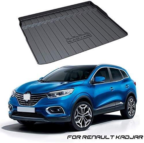 For Renault Kadjar SUV 2016 2017 2018 Tailored trasera del vehículo Hoja de bandeja de carga de línea troncal estera del piso de la bandeja de equipaje de alfombras Mat Hoja impermeable