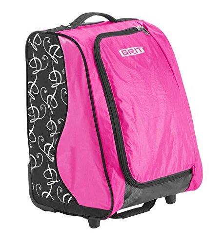 GRIT SPECIAL SKATING TOWER BAG 20" (rosa) Maleta-Trolley especial para patinaje dispuesta como un armario