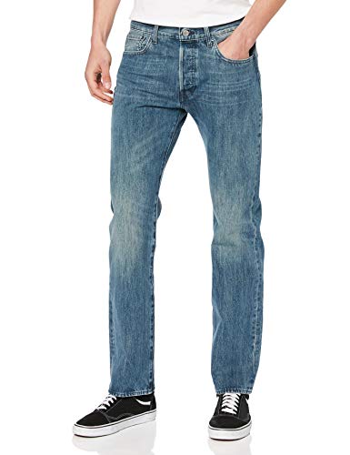 Levi's 501 Original Fit Jeans Pantalón vaquero con diseño clásico y cómodos de usar, Azul T.B, 28W / 32L para Hombre