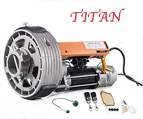 KIT MOTOR PUERTA ENROLLABLE TITAN 170KG