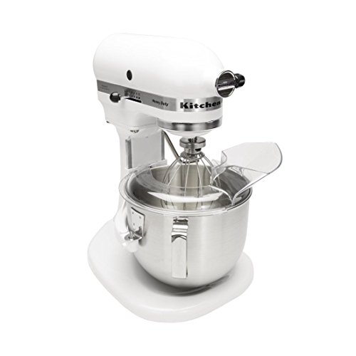 Kitchenaid 5KPM5 - Mezclador de alimentos planetarios, 4,8 L, color blanco