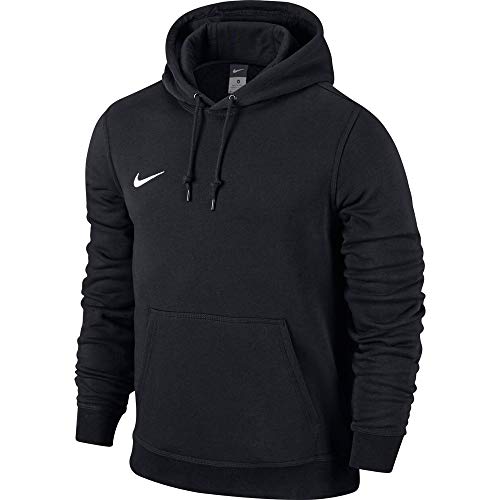 Nike 658500-010 Youth Team Club Hoody - Sudadera unisex con capucha para niños, Negro (Black), S