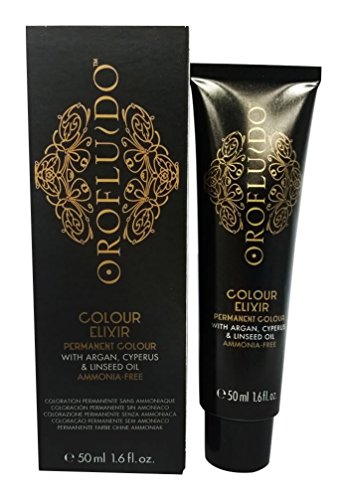 Orofluido Colour Elixir Tinte Permanente, Tono 4.3 Golden Brown - 50 ml