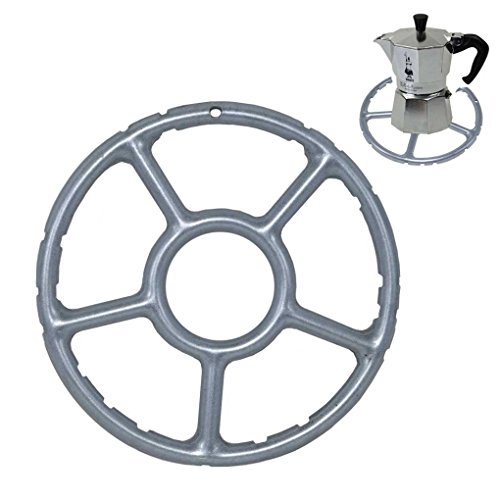 TOME Aleación Multi-función Anillo de Gas Reductor Trivet Estufa Superior Cocina de Cocción Calor a Fuego Lento Cafeteras 15 cm