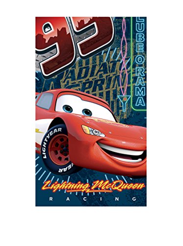 Disney Alfombra Cars Rayo Mcqueen Azul/Rojo 80 x 140 cm