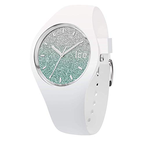 Ice-Watch - ICE lo White turquoise - Reloj bianco para Mujer con Correa de silicona - 013430 (Medium)